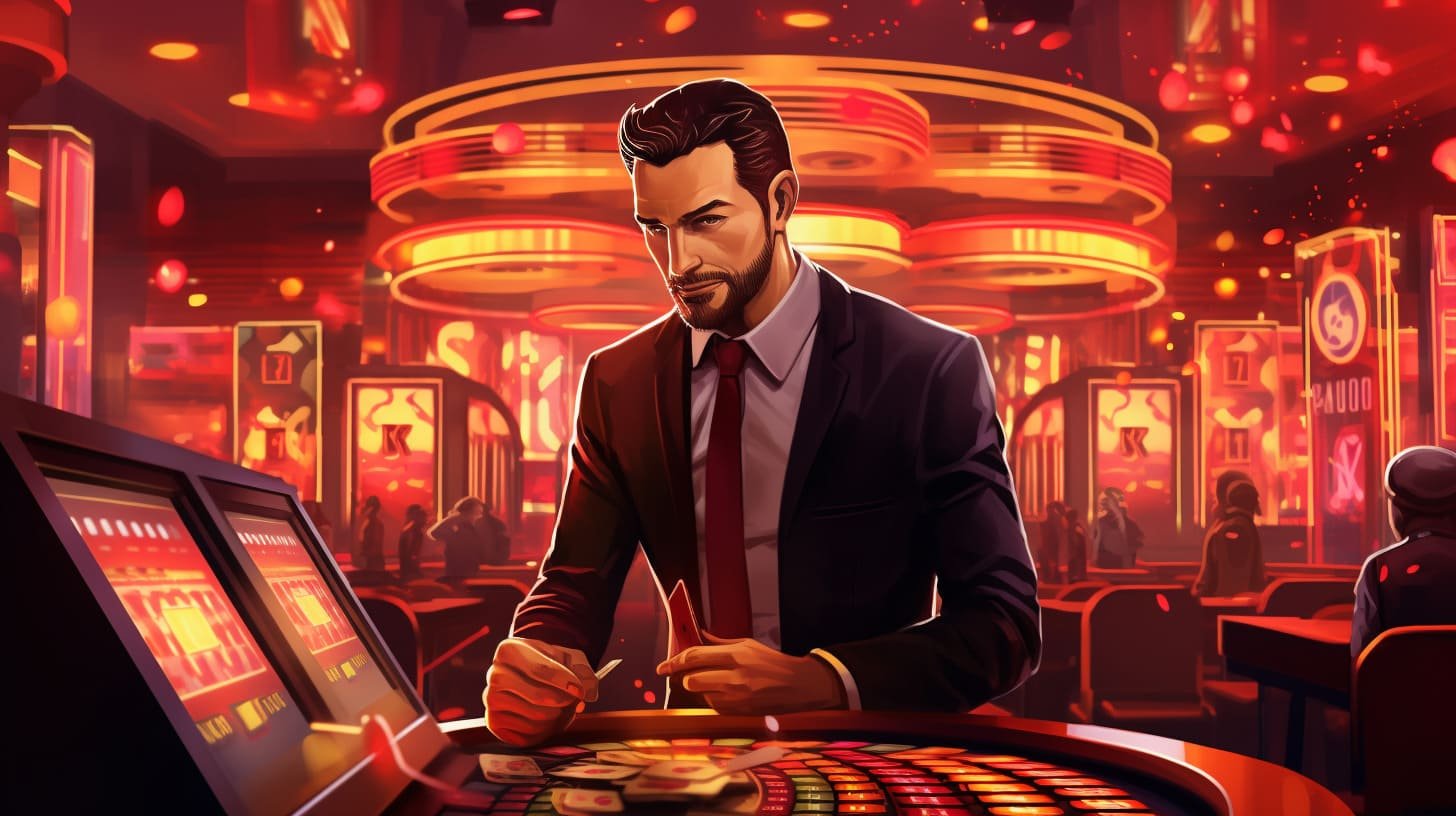 Roda jackpot Mega Moolah yang menampilkan empat tingkat hadiah di platform hatori bet